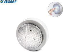 Carica l'immagine nel visualizzatore di Gallery, VELAMP IL05LED Push Light Tondo, 3 LED, Bianco