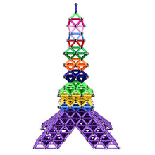 Carica l'immagine nel visualizzatore di Gallery, Jokooan Blocchi magnetici, 220 pezzi, bastoncini magnetici, giocattoli da costruzione, giocattoli da costruzione STEM Montessori, giocattolo educativo e cervello, set per bambini