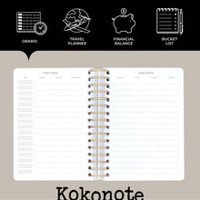 Carica l&#39;immagine nel visualizzatore di Gallery, Kokonote: Agenda Giornaliera 2024-2025 Soft Lavander, Diario Scolastico A5 14,8x21 cm, Daily Planner 2024 2025 Muse, Agenda Universitaria 2024 2025, Diario scuola 2024 2025 superiori o medie