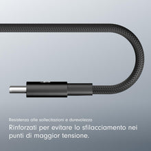 Carica l'immagine nel visualizzatore di Gallery, Beats da USB-C a USB-C Cavo in tessuto intrecciato, ricarica rapida, resistente e antigroviglio, caricatore compatibile 