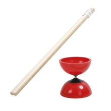 Carica l'immagine nel visualizzatore di Gallery, Schildkröt Diabolo, in Polietilene Rosso, Asta in Metallo, 2 Bastoncini in Legno, Include Cordino e Istruzioni, 970136