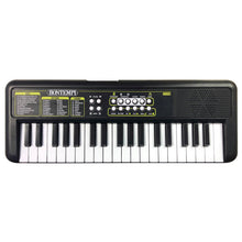 Carica l'immagine nel visualizzatore di Gallery, Bontempi 15 3700 KeyRhythm Pianoforte Digitale con Tastiera 37 Tasti, Passo 1,5 cm, Jack per Cuffie, Strisce Pentagramma, Metronomo e Traspositore, 42,4x15,2x4,7 cm