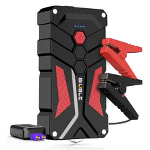 Carica l'immagine nel visualizzatore di Gallery, BIUBLE Avviatore Batteria Auto, 3000A Portatile Avviatore Emergenza per Auto(Adatto a 7.0L Gas o motore diesel 5.5L litri), 12V Jump Starter Booster Power Bank, Torcia a LED