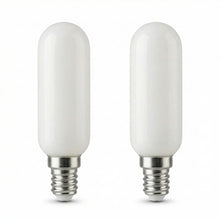 Carica l'immagine nel visualizzatore di Gallery, Lampadina LED E14 Tubolare Milky 6W –Dimmerabile –3000K Luce Calda o 4000K Luce Naturale –Alta Luminosità fino a 989 –CR
