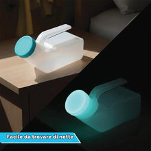 Carica l'immagine nel visualizzatore di Gallery, Orinatoio Uomo 1L con Coperchio – Bottiglia Urinaria Maschile Portatile, Orinatoio Maschile Antigoccia per Casa, Viaggio