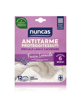 Carica l'immagine nel visualizzatore di Gallery, Nuncas Antitarme Proteggitessuti - Fresco Lavanda - 12 Foglietti - Cassetti