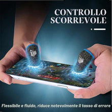 Carica l'immagine nel visualizzatore di Gallery, 3 paio Culle per dita da gioco mobili, e 1 scatola, supporto per pollice touch screen, culle per dita da gioco traspiran