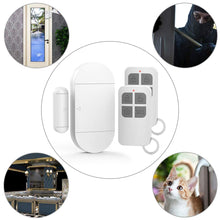 Carica l'immagine nel visualizzatore di Gallery, GuDoQi Allarme Porta Casa Senza Fili, 130 dB Sirena, 2 Telecomandi, Magnetico, per Protezione Garage, Ingresso, Bambini,