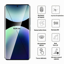 Carica l'immagine nel visualizzatore di Gallery, 2 Pezzi 3D Vetro Temperato per Redmi Note 14 Pro+/Redmi Note 14 Pro/Redmi Note 13 Pro+/POCO X7 5G Pellicola Prottetiva, 