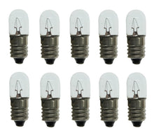 Carica l'immagine nel visualizzatore di Gallery, 10 lampadine a sfera E10, 24 V, 0,2 A, in miniatura, base a vite, bianco caldo, 30 lm (24 V)