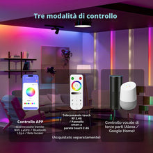 Carica l'immagine nel visualizzatore di Gallery, FCOB WiFi Bluetooth Controllore LED SP530E+RB4 2.4G RGBCCT RF Remoto Kit