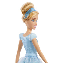 Carica l&#39;immagine nel visualizzatore di Gallery, Mattel Disney Princess - Cenerentola bambola con capi e accessori scintillanti ispirati al film, giocattolo per bambini, 3+ Anni, HLW06