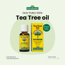 Carica l'immagine nel visualizzatore di Gallery, Naturando Tea Tree Oil 10 ML Puro Olio 100% di Melaleuca Alternifolia