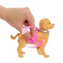 Carica l'immagine nel visualizzatore di Gallery, Barbie Set con Cane a Passeggio e Bambola Malibu