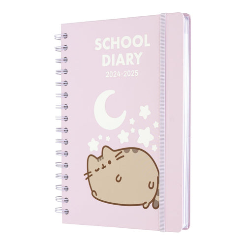 Grupo Erik: Diario Scuola 2024 2025 Pusheen, Agenda settimanale A5 12 mesi, 14,8x21 cm, Diario Pusheen 2024 2025, Agenda Pusheen 2024 2025, Cancelleria Kawaii