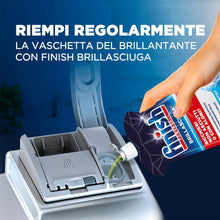 Carica l'immagine nel visualizzatore di Gallery, Finish Brillantante Lavastoviglie, 1 Prodotto da 800 ml di Brillantante, Additivo Lavastoviglie per Stoviglie Splendenti e Asciutte