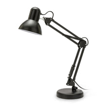 Carica l'immagine nel visualizzatore di Gallery, VELAMP - Lampada da Tavolo con Braccio Regolabile Charleston XL, Lampada da Scrivania Design Moderno, Abat Jour da Comod