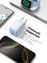 Carica l'immagine nel visualizzatore di Gallery, UGREEN Nexode 35W Caricatore USB C GaN Caricabatterie 2 Porte PPS 30W