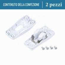 Carica l'immagine nel visualizzatore di Gallery, QUARKZMAN Interruttore Cavo Inline Lampada AC 250V 1A On/Off Bianco 2pz