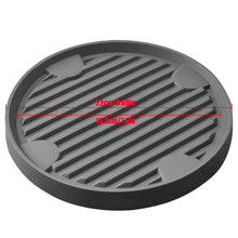 Carica l'immagine nel visualizzatore di Gallery, 22cm Rullo per Piante Rotondo, Rullo per Piante in Plastica, Sottovaso con Ruote, con 4 Ruote Universali, Portata 75 kg,