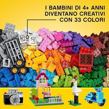 Carica l&#39;immagine nel visualizzatore di Gallery, LEGO Classic Scatola Mattoncini Creativi Grande, Set per Costruire Macchina Fotografica, Vespa e Ruspa Giocattolo, Giochi per Bambini e Bambine da 4 Anni, Contenitore Idee Creative, Idea Regalo 10698