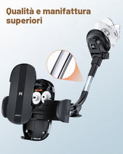 Carica l'immagine nel visualizzatore di Gallery, APPS2Car Supporto per telefono da auto per parabrezza, supporto per telefono con ventosa più forte, supporto per telefon