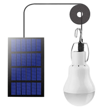 Carica l'immagine nel visualizzatore di Gallery, Beinhome Lampadina solare ricaricabile per esterni,1 pezzi Lampada alimentata a pannello solare Lampadina a led portatil