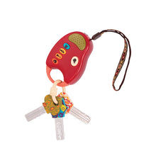 Carica l'immagine nel visualizzatore di Gallery, B. toys FunKeys Chiavi Auto Giocattolo interattive con luci e Suoni, Rosso