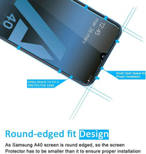 Carica l&#39;immagine nel visualizzatore di Gallery, NEW&#39;C 3 Pezzi, Vetro Temperato per Samsung Galaxy A40 (SM-A405F), Pellicola Prottetiva Anti Graffio, Anti-Impronte, Senza Bolle, Durezza 9H, 0,33mm Ultra Trasparente, Ultra Resistente