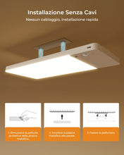 Carica l'immagine nel visualizzatore di Gallery, FULEN Lampada da soffitto ricaricabile con aggiornamento del rilevatore di movimento, luce per armadio con batteria da 1