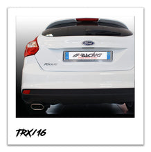 Carica l'immagine nel visualizzatore di Gallery, Simoni Racing TRX/16 Terminale di Scarico Universale, Uscita Singola inclinata Rettangolare 135 x 75 mm, in Acciaio Inox