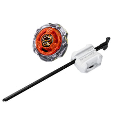 Carica l'immagine nel visualizzatore di Gallery, Hasbro Beyblade X, Set Starter Pack Nether Incendio Z UX Infinity con trottola bey bilanciato e Lanciatore di Takara Tom