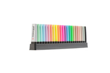 Carica l&#39;immagine nel visualizzatore di Gallery, Evidenziatore - STABILO BOSS ORIGINAL Desk-Set Special Edition - 23 Colori assortiti 8 fluo + 8 pastel + 6 Nature + 1 marcatore Nero