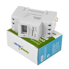 Carica l'immagine nel visualizzatore di Gallery, GreenBlue GB104 Timer Digitale Programmabile sulla Guida DIN