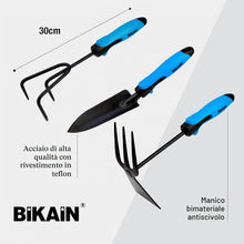 Carica l'immagine nel visualizzatore di Gallery, BIKAIN Kit per Orto con Paletta, Forchetta e Coltivatore - KIT2