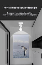 Carica l'immagine nel visualizzatore di Gallery, QIACHIP Portalampada E27 con Telecomando, Adattatore Lampadina Senza Fili