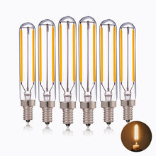 Carica l'immagine nel visualizzatore di Gallery, Genixgreen E14 LED Lampadina Bianco Caldo T20 2W Filabile 2200K Retrò