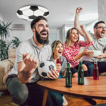 Carica l'immagine nel visualizzatore di Gallery, BRILONER - Lampada da soffitto a LED da calcio, lampada da calcio, lampada da camera per bambini, lampada da soffitto da
