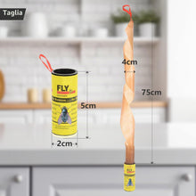 Carica l'immagine nel visualizzatore di Gallery, WD&amp;CD Rotolini Acchiappamosche 22 Pezzi, Trappole Mosche, Strisce Cattura Mosche, Trappola Mosche per Frutta Appiccicosa