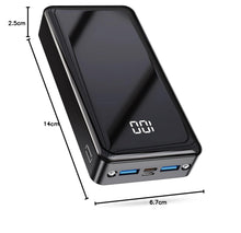 Carica l'immagine nel visualizzatore di Gallery, Power Bank 24000mAh con 3 Uscite e 2 Ingressi Ricarica Rapida 22.5W Caricabatterie Portatile con USB C,Carica Batterie P