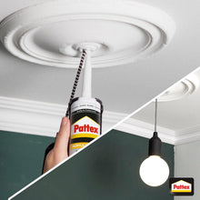 Carica l'immagine nel visualizzatore di Gallery, Pattex Sigillante Acrilico Muro AC 405, Effetto Intonaco, Finitura Ruvida, Verniciabile, per Facciate, Giunti, Fessure, 