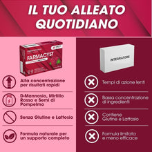 Carica l'immagine nel visualizzatore di Gallery, CISBANI PHARMA Farmacyst D-Mannosio, Mirtillo Rosso per le Vie Urinarie