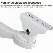 Carica l'immagine nel visualizzatore di Gallery, Staffa Angolare Regolabile per Telecamera da Esterno, Supporto Telecamera Esterna, Staffe per Telecamere Esterne, Palo p