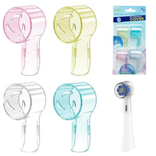 Carica l'immagine nel visualizzatore di Gallery, 4 Pezzi Coprire la Testina dello Spazzolino Elettrico Compatibile con Oral b &amp; iO BUniversale Copri Testine, Custodia Sp