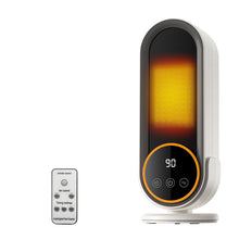Carica l'immagine nel visualizzatore di Gallery, Journeyside Termoventilatore Ceramica,Stufetta Elettrica con 2 Impostazioni Temperatura,Termoventilatore Energetico Timer da 30/60/90Mins,Doppie Sicurezza,Riscaldatore Energetico per Ufficio e Camera