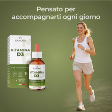 Carica l'immagine nel visualizzatore di Gallery, Bandini® Vitamina D3 | 2000 UI per Goccia | in Olio Extravergine di Oliva