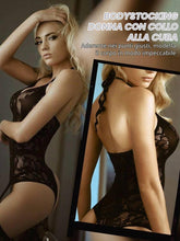 Carica l'immagine nel visualizzatore di Gallery, Buitifo Donna Fishnet Bodystocking Pigiama