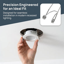 Carica l'immagine nel visualizzatore di Gallery, 20 Pezzi Downlight Molla Clips, 60x20 mm Clip a Molla per Faretti da Incasso Morsetti di Fissaggio per Lampade da Soffit