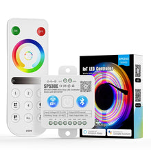 Carica l'immagine nel visualizzatore di Gallery, FCOB WiFi Bluetooth Controllore LED SP530E+RB4 2.4G RGBCCT RF Remoto Kit