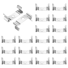 Carica l'immagine nel visualizzatore di Gallery, QUARKZMAN Supporto per Clip T5, Clip per Strisce T5 LED, con Viti，18pz